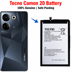 Tecno Camon 20 Original Battery 5000mAh OEM Replacement